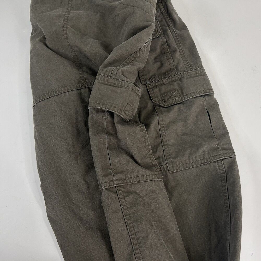 5.11 Tactial Series 42 x 32 Ripstop Cargo Pants Gray Green Poly Cotton Blend - Picture 4 of 6